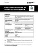 RMP60 Messtastersystem mit Signalübertragung per Funk